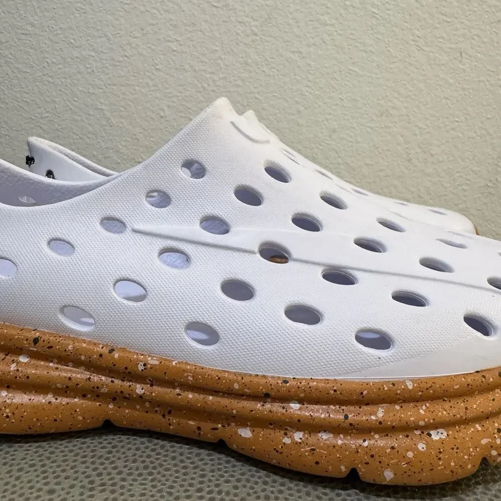 Kane Revive Active Recovery Shoes White Orange Mens Size 11
